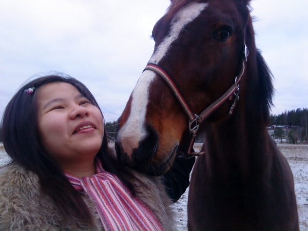 Me and horse at annas' place in lundaskog..jpg